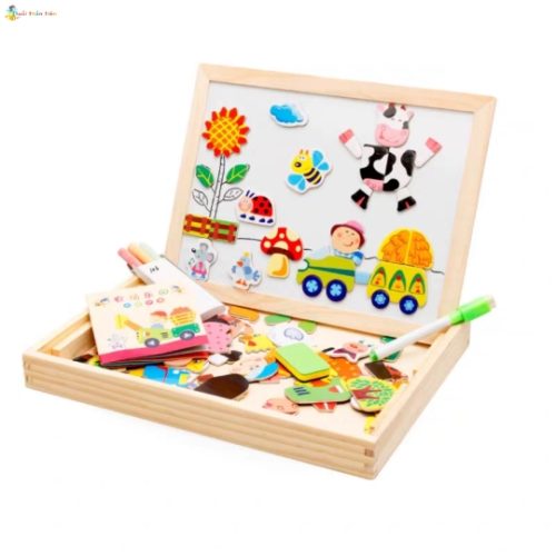 Bộ ghép hình nam châm hình thú