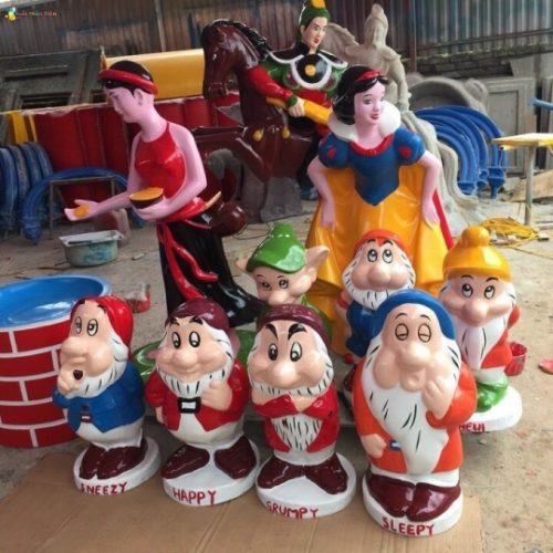 Tượng cô bạch tuyết và 7 chú lùn